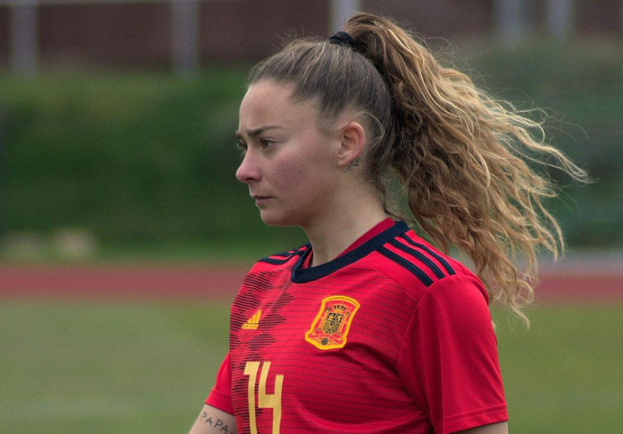 Ainhoa Marín, tercera blanquiazul con la Roja esta temporada