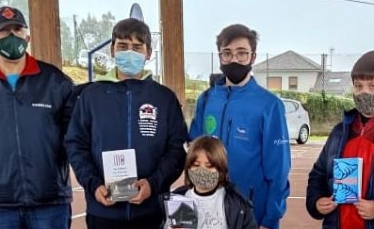 Xulio, Delia e Abel Ponte,  os gañadores en Culleredo