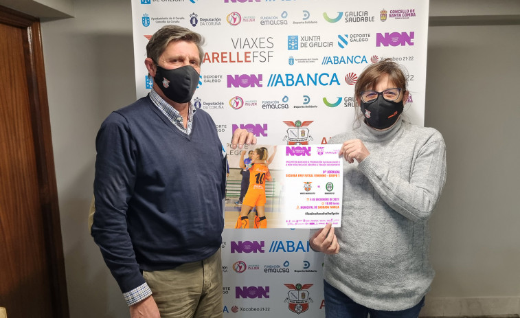 Viaxes Amarelle presenta el partido dedicado a la igualdad