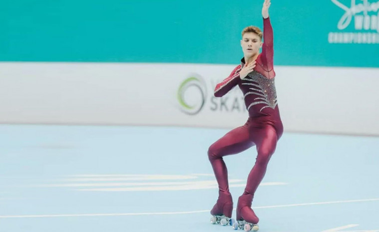 Cinco patinadores gallegos, en la primera concentración de preselecciones