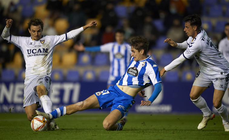 El juvenil del Deportivo defenderá el 5-1 ante Maccabi sin Noel López