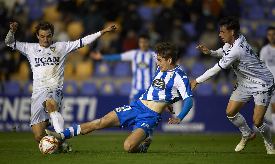 El juvenil del Deportivo defenderá el 5-1 ante Maccabi sin Noel López