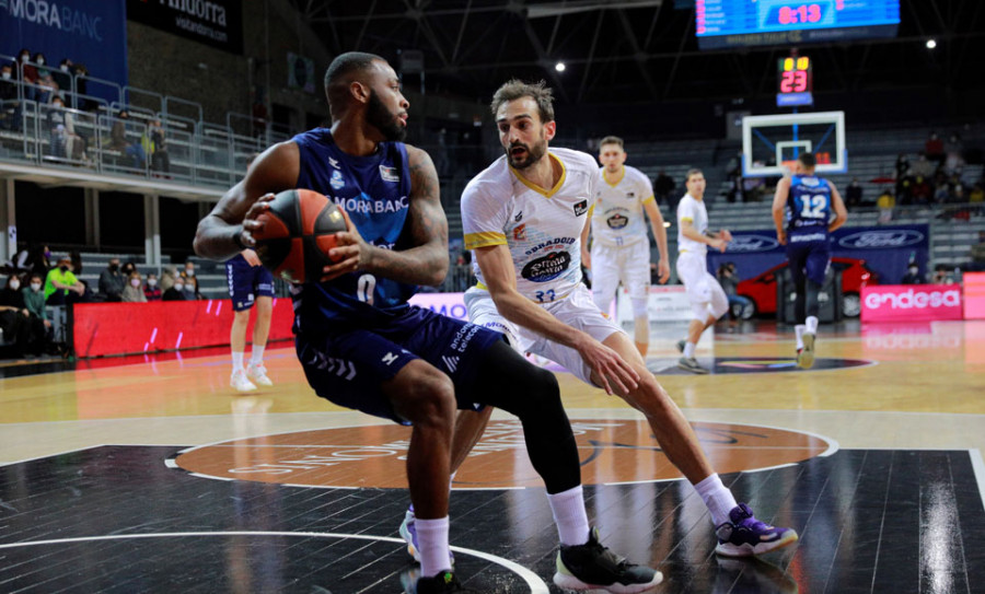 El MoraBanc ahoga al Monbus Obradoiro tras el descanso (86-73)