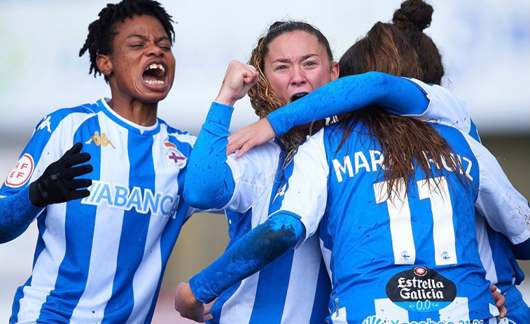 Un efectivo Depor Abanca castiga los errores del Racing Féminas (0-4)