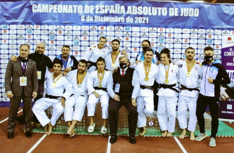 Galicia deslumbra en los Nacionales de judo: nueve oros, cinco platas y nueve bronces