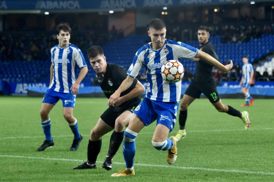 Los indiscutibles del Deportivo en la UEFA Youth League