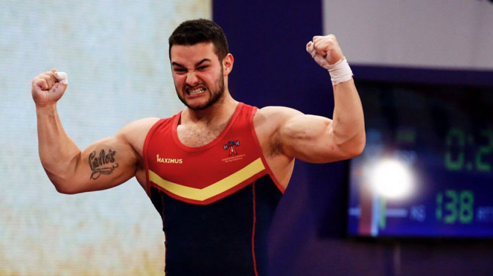 El coruñés Víctor Castro debuta mañana en el Mundial de halterofilia