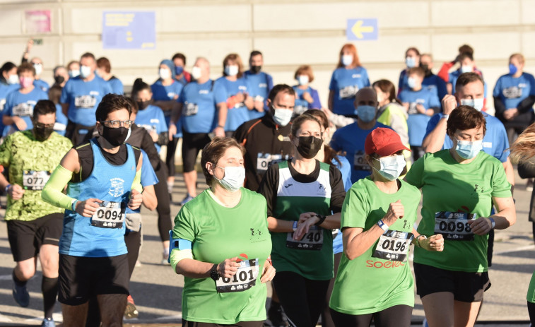 Los 5KM Solidarios recaudan 9.500 euros para el Banco de Alimentos