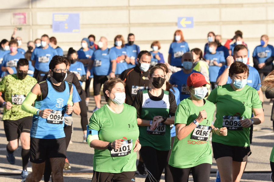 Los 5KM Solidarios recaudan 9.500 euros para el Banco de Alimentos