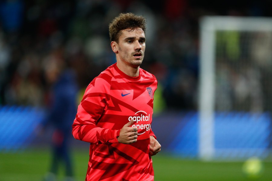 Griezmann tiene una lesión muscular en el muslo derecho