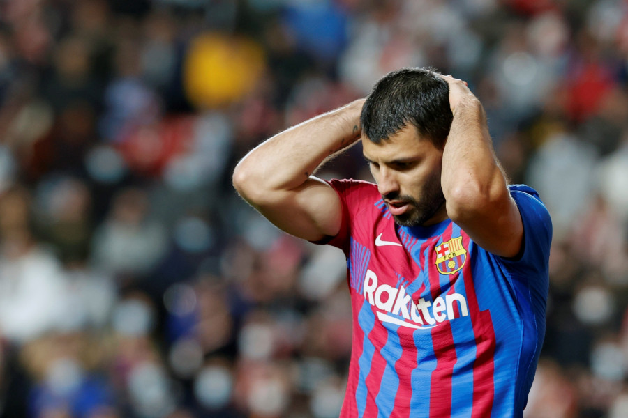 Sergio Agüero se retira del fútbol por sus dolencias cardíacas