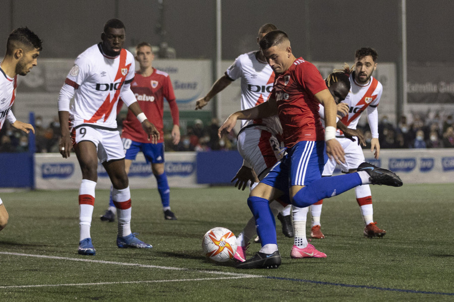 El Bergantiños cae con honor en la Copa ante el Rayo