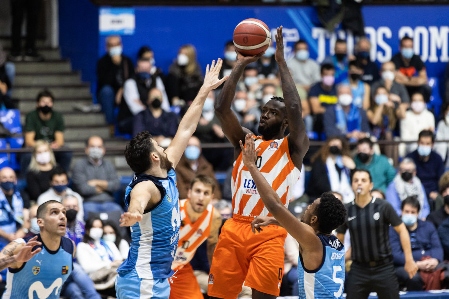 El Leyma Basquet Coruña se queda sin batería en el acto final