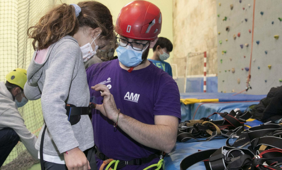 Exercicio e tamén diversión na Semana Deportiva do Nadal