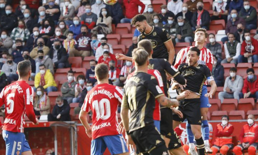 El Lugo sella en Gijón su quinto empate seguido