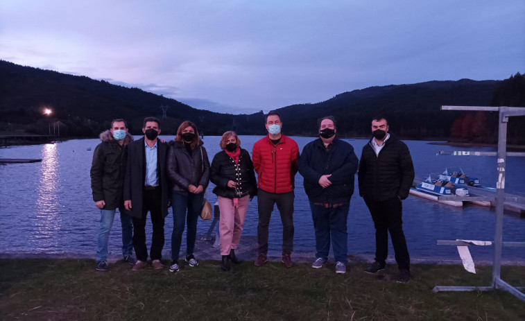 Representantes do Goberno Balear visitan Verducido