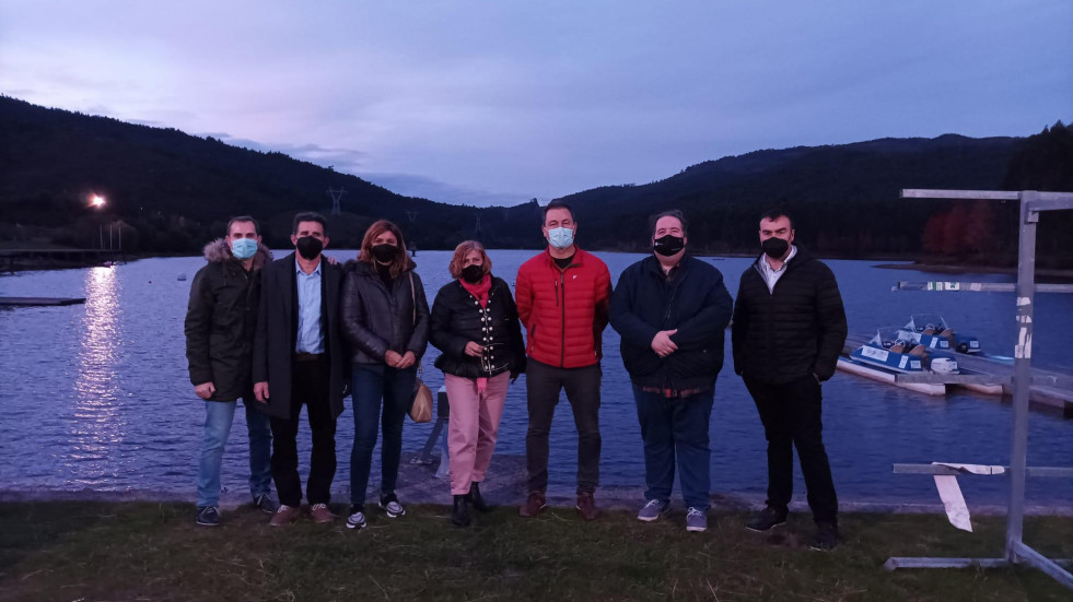 Representantes do Goberno Balear visitan Verducido