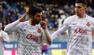 El Mallorca, a octavos de Copa del Rey tras remontar a un rocoso Eibar