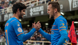 El Valencia sufre para ganar con un gol de Cheryshev en el minuto 93