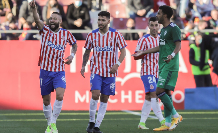 El Girona agudiza la crisis de Osasuna y se clasifica a octavos de la Copa del Rey