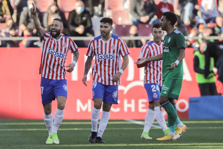 El Girona agudiza la crisis de Osasuna y se clasifica a octavos de la Copa del Rey