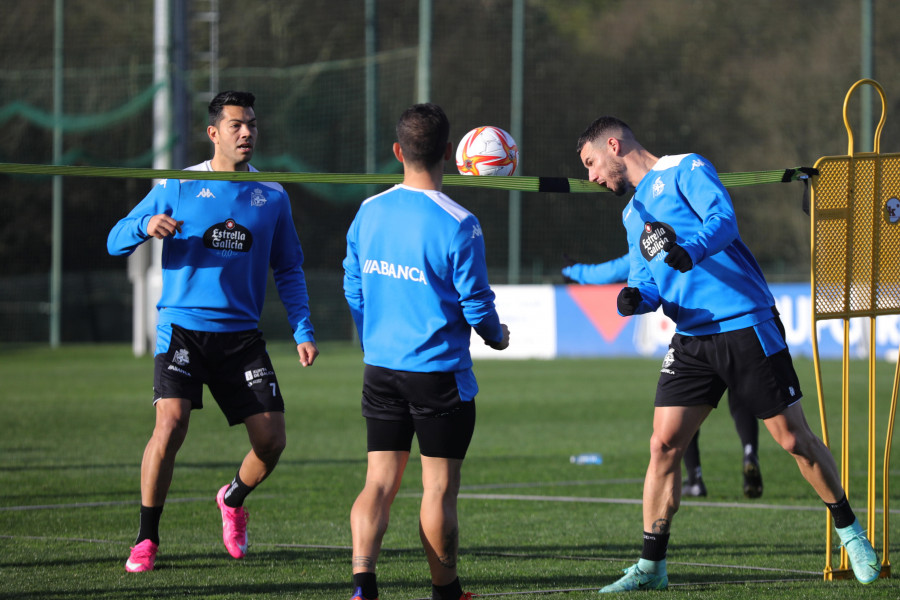 El Deportivo bajó una marcha en un ensayo de carácter suave