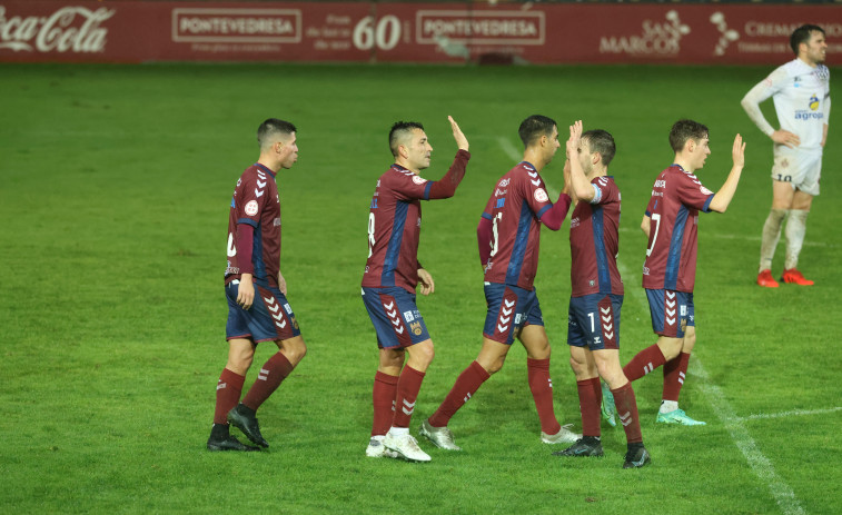 Remontada con goleada del Pontevedra