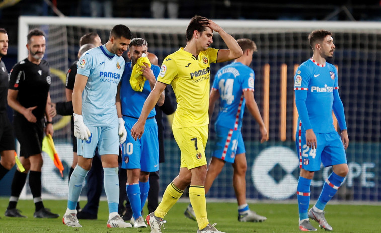 Atlético y Villarreal se entregan en un empate insuficiente