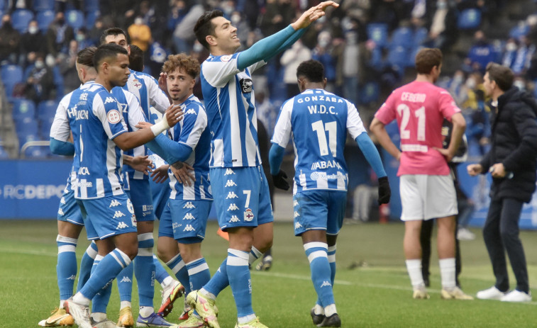 En directo: Deportivo-Calahorra (2-1) Final