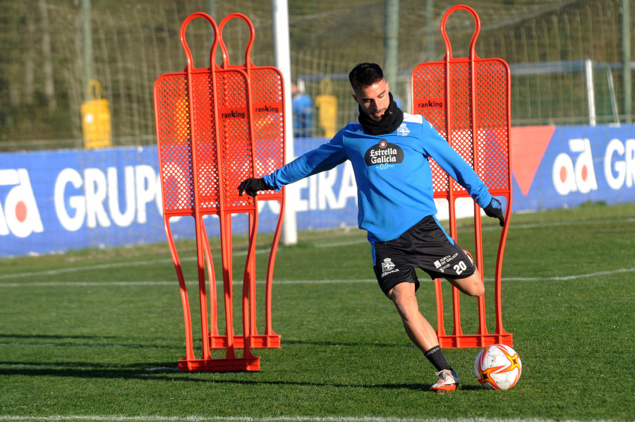 Los porteros del Depor ponen a prueba sus reflejos