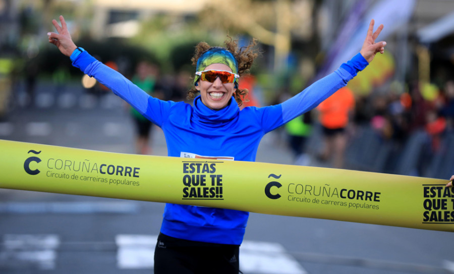 A xente dos barrios corre na Coruña