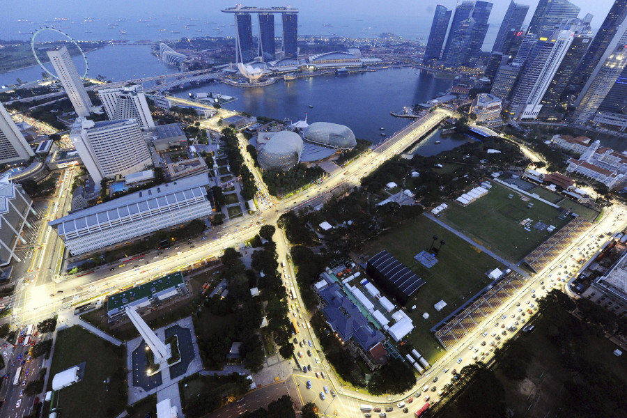 El Gran Premio de Singapur extiende su contrato con la Fórmula 1 hasta 2028