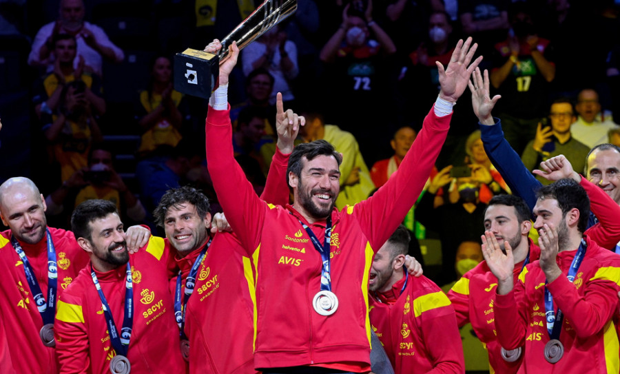 España se queda a las puertas de su tercer oro consecutivo en balonmano