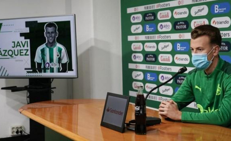 Javi Vázquez: “Me hace mucha ilusión venir a un club tan grande”