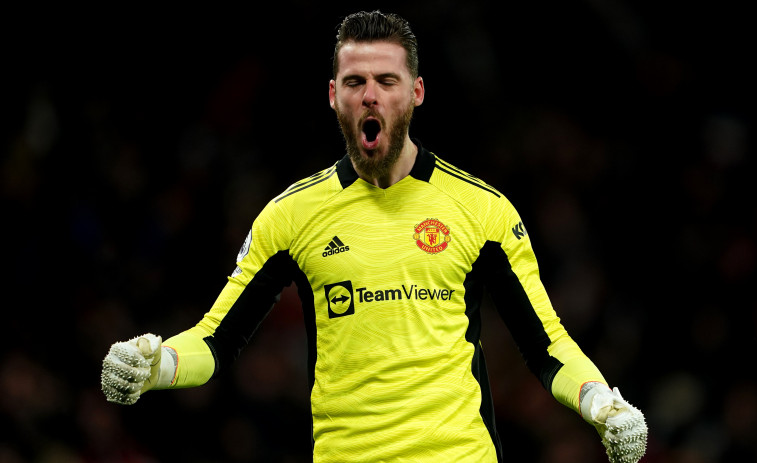 De Gea gana el premio a jugador del mes por primera vez en su carrera