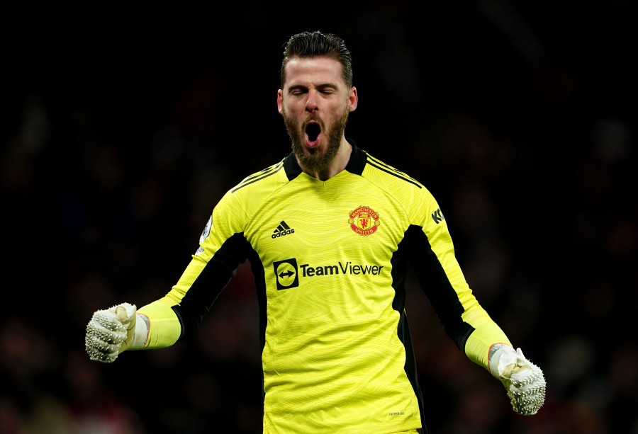 De Gea gana el premio a jugador del mes por primera vez en su carrera