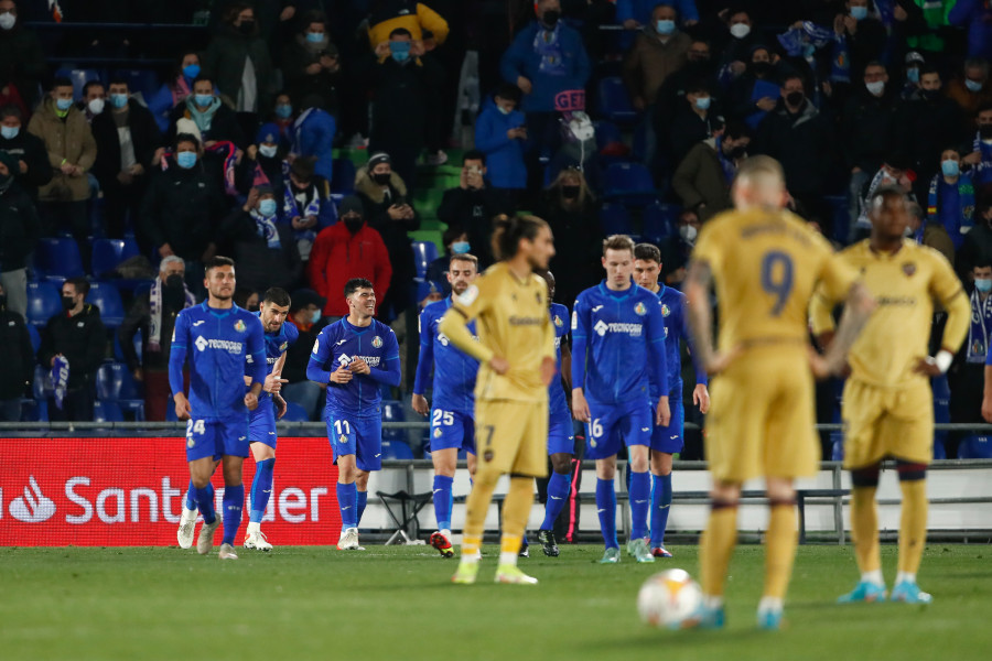 El Getafe hunde al Levante y sigue su escalada a toda mecha