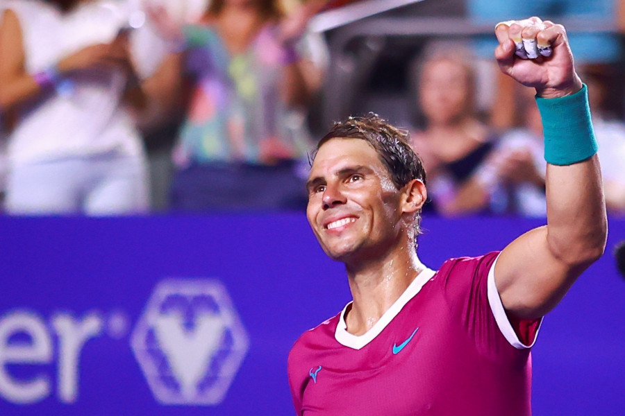 Rafa Nadal comienza firme su andadura en el torneo de Acapulco