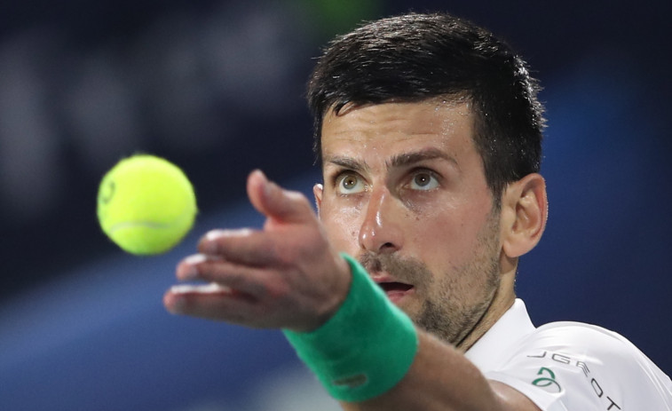 La participación de Djokovic en Indian Wells, en manos de las autoridades