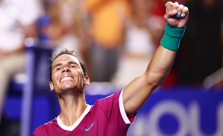 Nadal vence a Medvedev y se cita con Norrie en la final de Acapulco