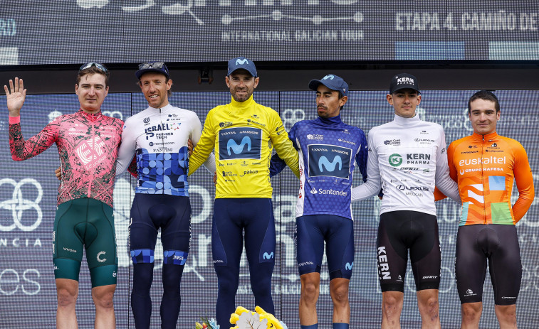 Valverde gana O Gran Camiño y el ucraniano Padun se lleva la crono