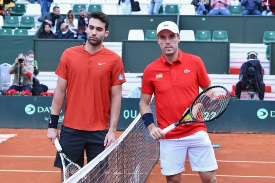 Roberto Bautista no da opciones a Boitan y pone el 1-0 en la Copa Davis