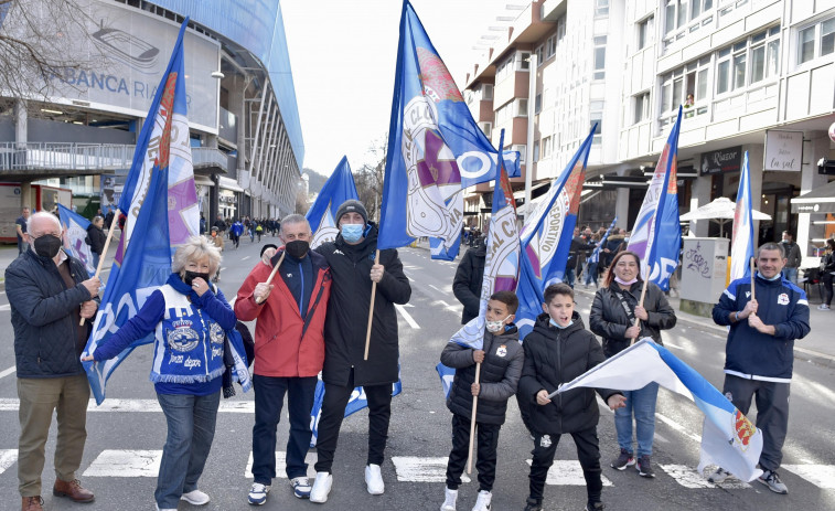 Más de 600 aficionados acompañarán al Depor en Vigo