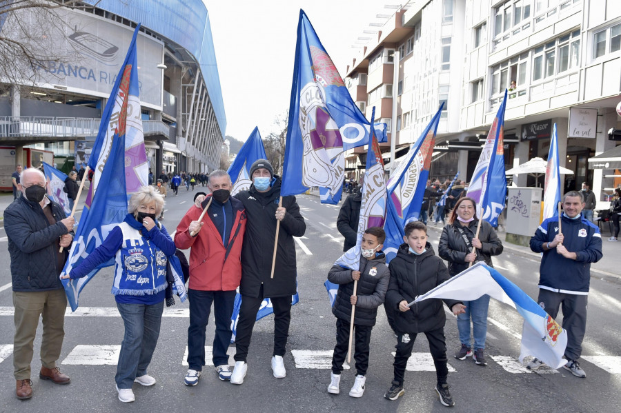 Más de 600 aficionados acompañarán al Depor en Vigo