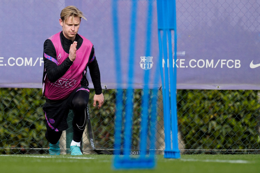 De Jong: "Me siento cómodo y quiero seguir en el Barça"