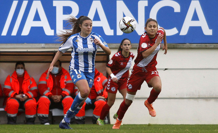La goleadora María Ruiz se despide del Depor Abanca