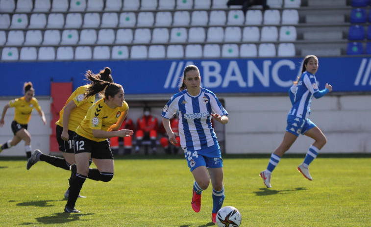 Tiempo de respuesta del Depor Abanca ante el Racing Féminas