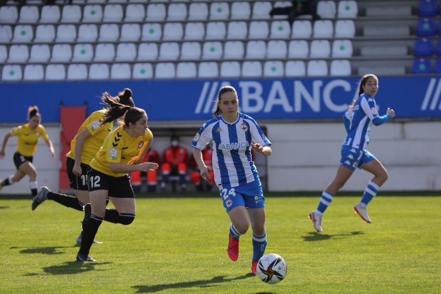 Tiempo de respuesta del Depor Abanca ante el Racing Féminas