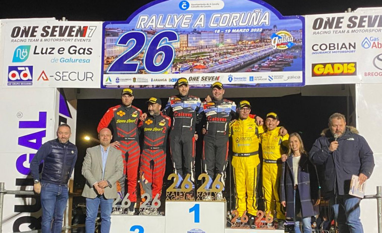 Rally de A Coruña: Iván Ares, campeón de principio a fin