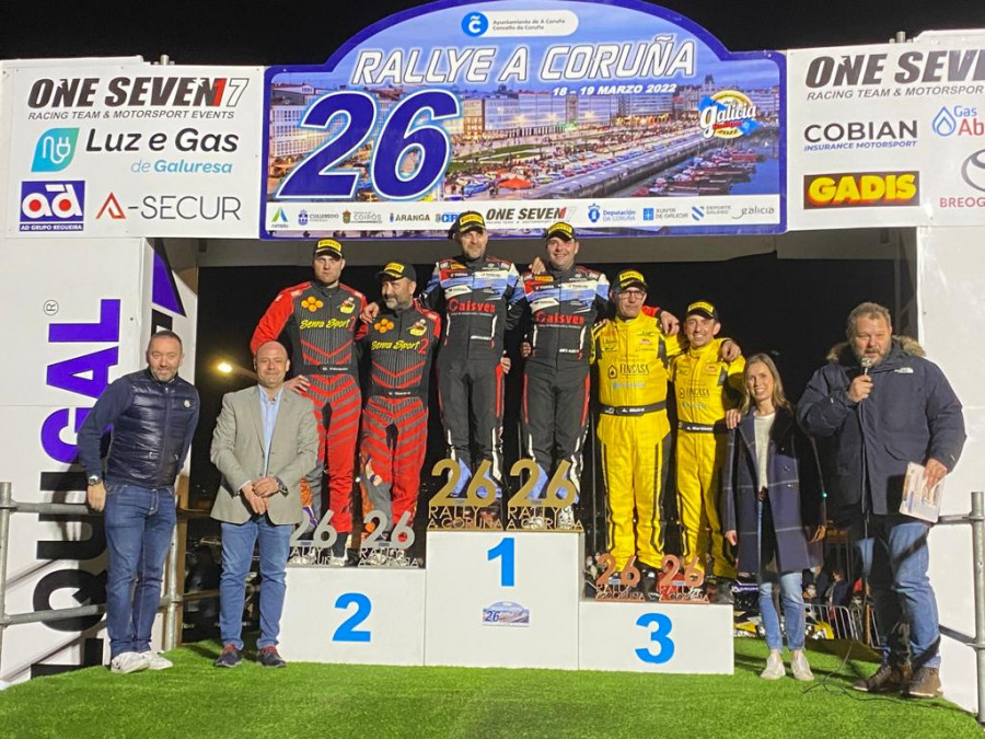 Rally de A Coruña: Iván Ares, campeón de principio a fin